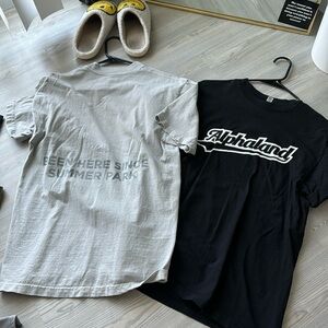 Exclusive alphalete Alphaland tees